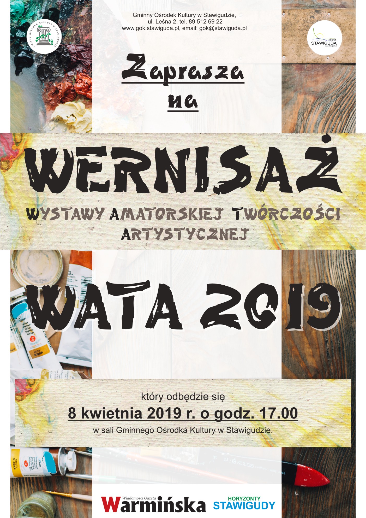 Plakat Wernisa WATA 2019
