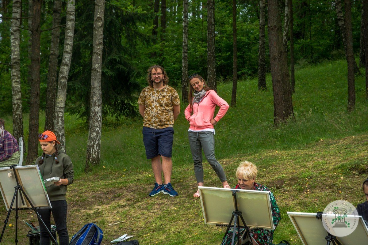 Plener malarski w Miodówku
