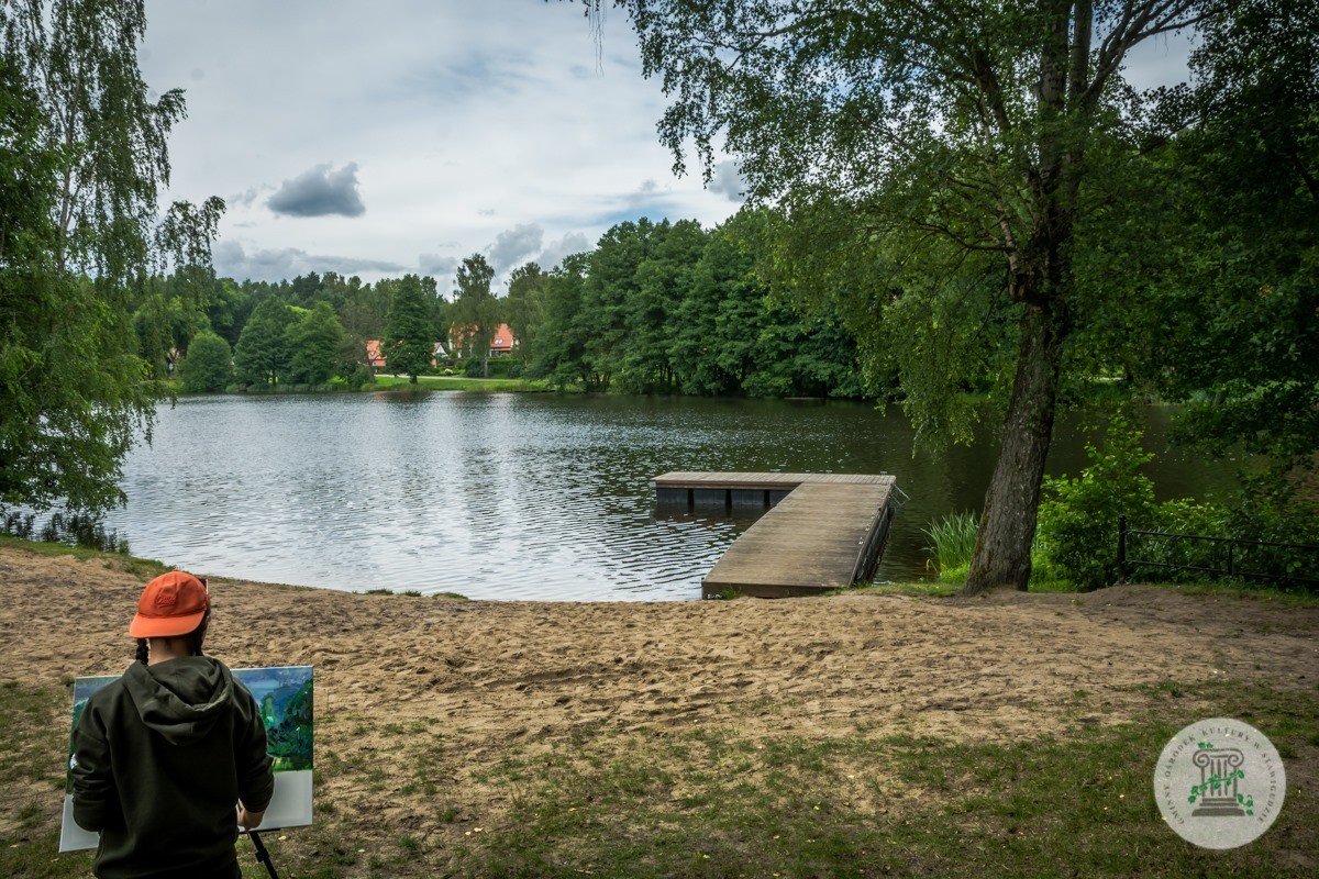 Plener malarski w Miodówku