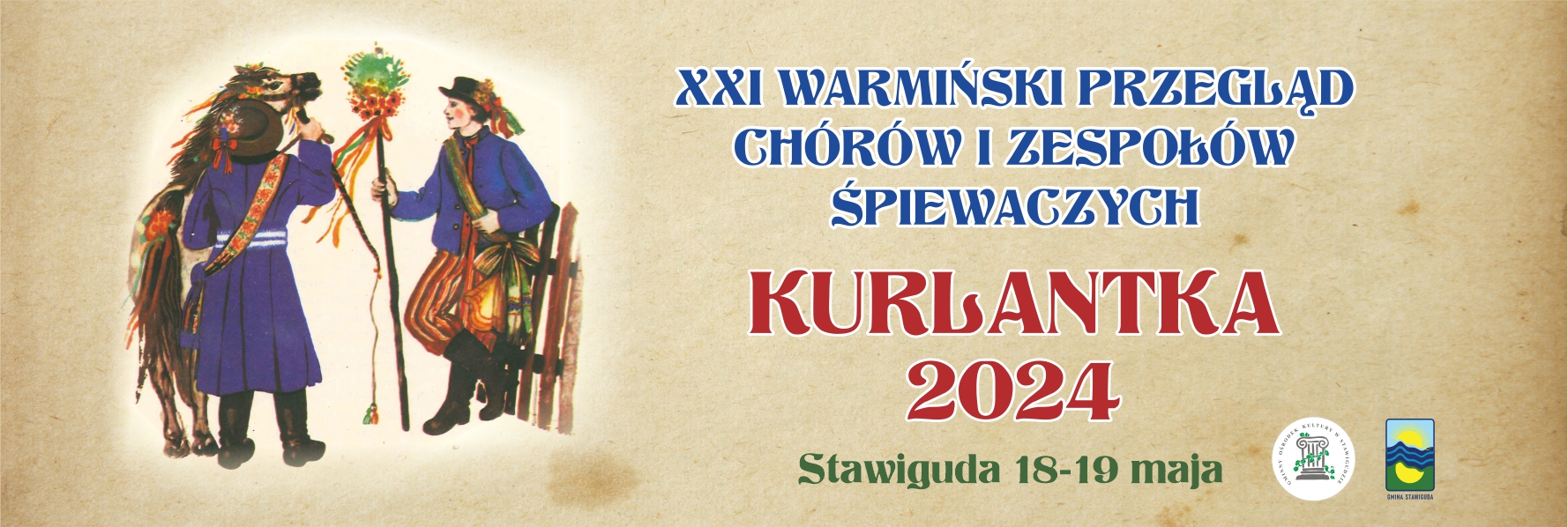 Kurlantka 2024 - XXI Warmiński Przegląd Chórów i Zespołów Śpiewaczych