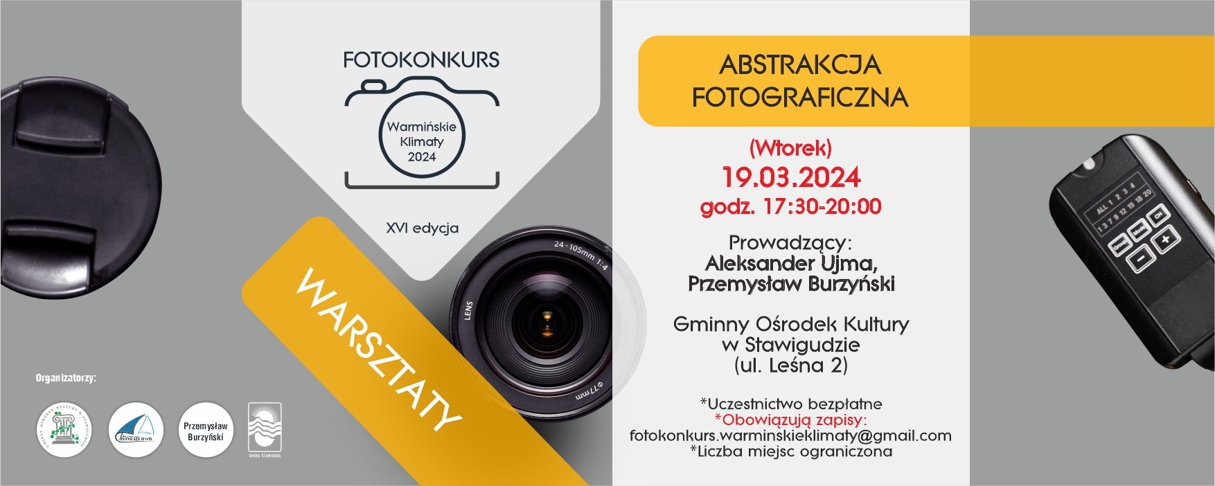 WARSZTATY Fotograficzne „ABSTRAKCJA FOTOGRAFICZNA”