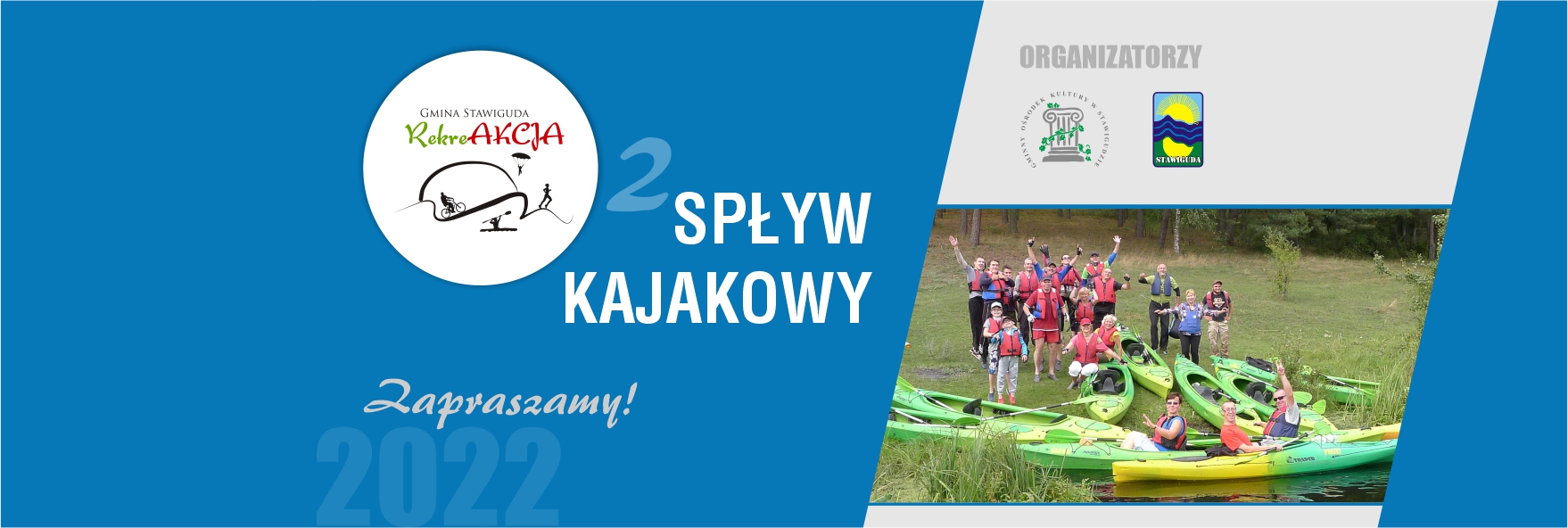 Spływ kajakowy rzeką Marózką