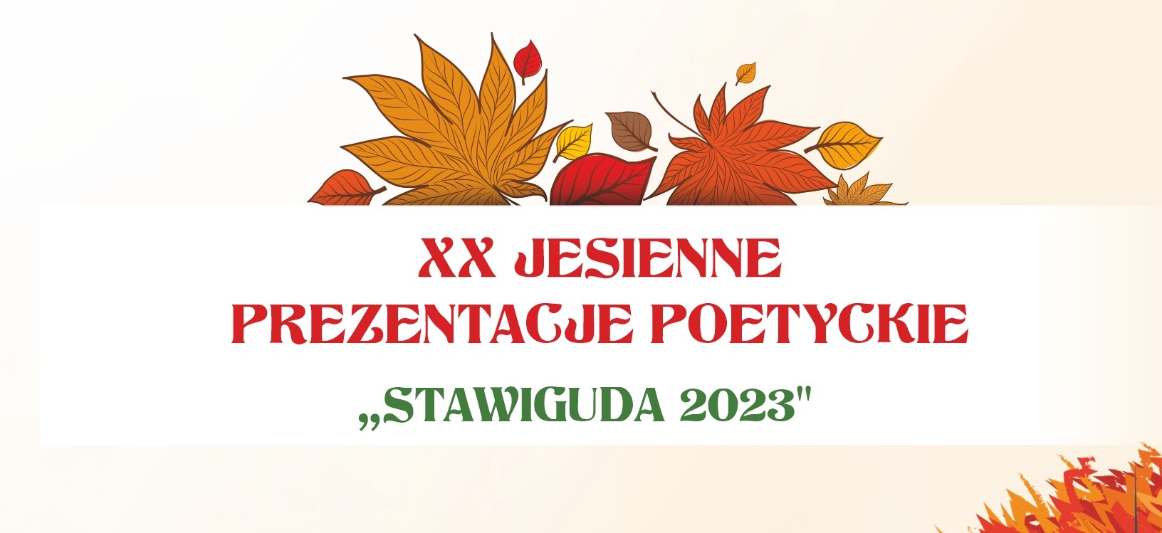XX Jesienne Prezentacje Poetyckie 2023