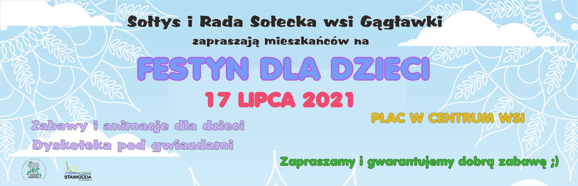 Festyn dla dzieci w Gągławkach
