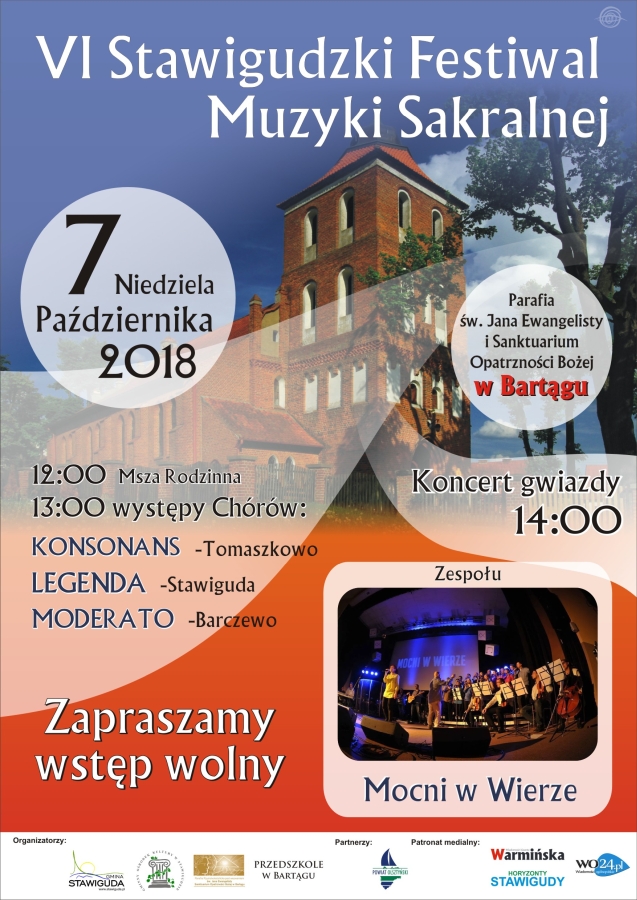 PLAKAT Festiwal muzyki sakralnej 2018 do Internetu