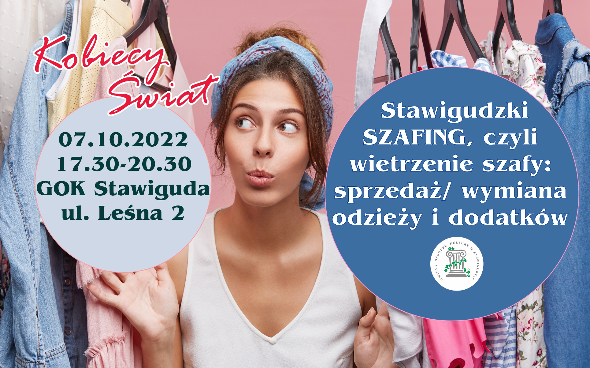 STAWIGUDZKI SZAFING, czyli wietrzenie szafy: sprzedaż/ wymiana ubrań i dodatków