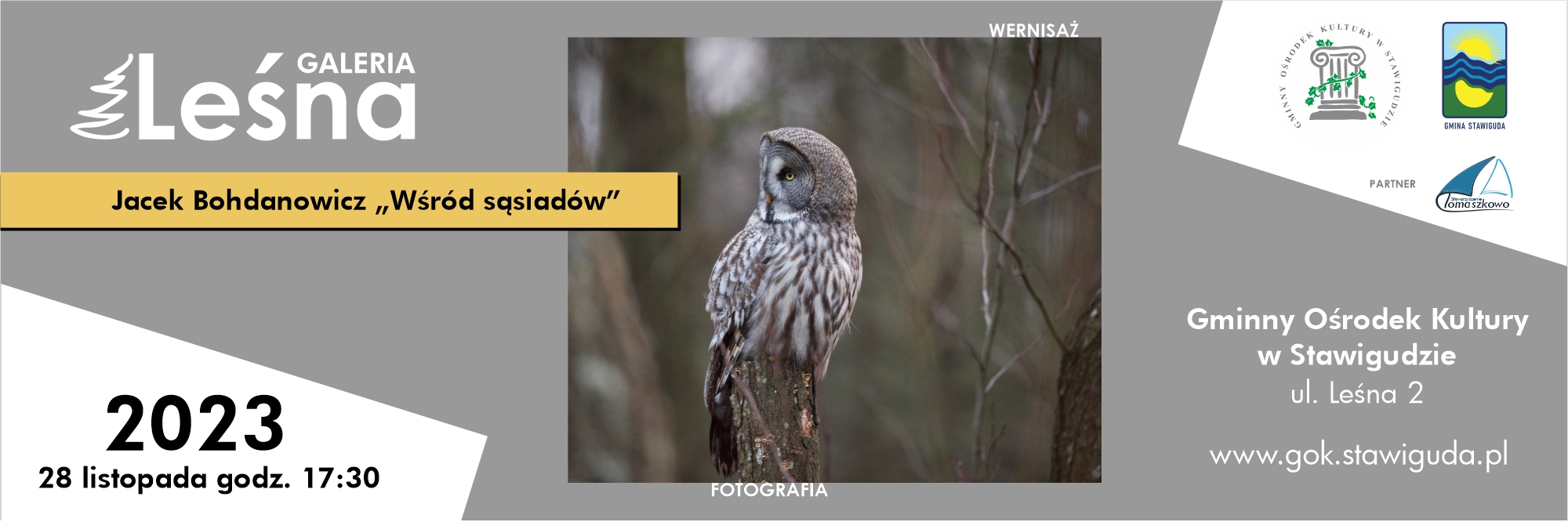 Wernisaż wystawy fotografii Jacka Bohdanowicza „Wśród sąsiadów” 