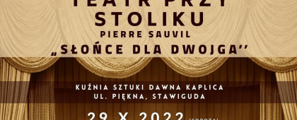 Teatr przy stoliku w Stawigudzie