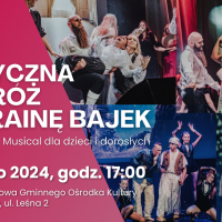 Zapraszamy na Musical DISNEY Gala  dla dzieci i dorosłych na scenie GOK Stawiguda 