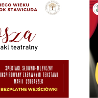 Spektakl teatralny pt. „Słowne igraszki M. Czubaszki”