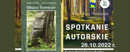 Spotkanie autorskie w Kuźni Sztuki 26.10.2022 r.